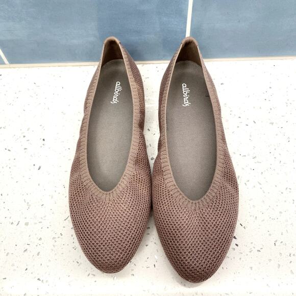 Allbirds Tree Breezer Knit Ballet Flat 8 Limited Color Coquette Scandi Princess - Picture 2 of 10